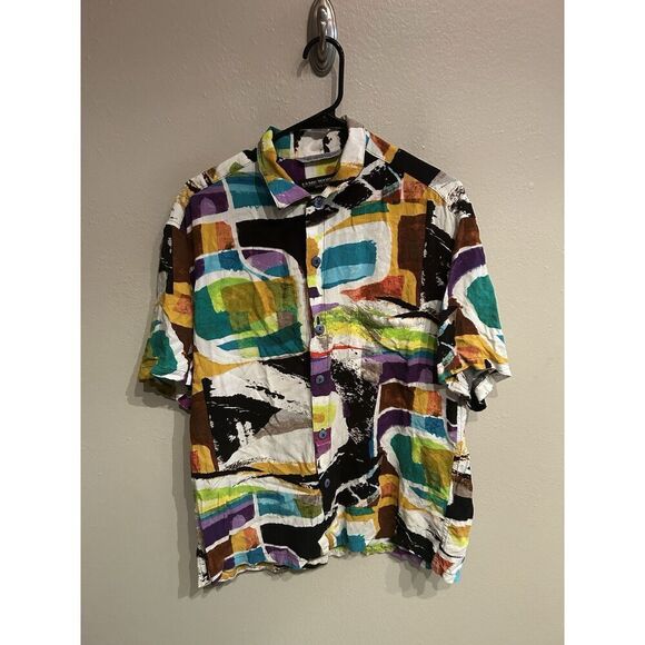 Jams World Other - Jams World Mens Medium Japanese Rayon Multicolor Hawaiian Shirt